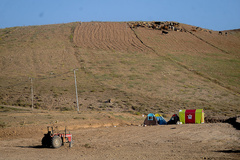 زلزله‌زدگان روستای باجه باج ورزقان - آذربایجان شرقی